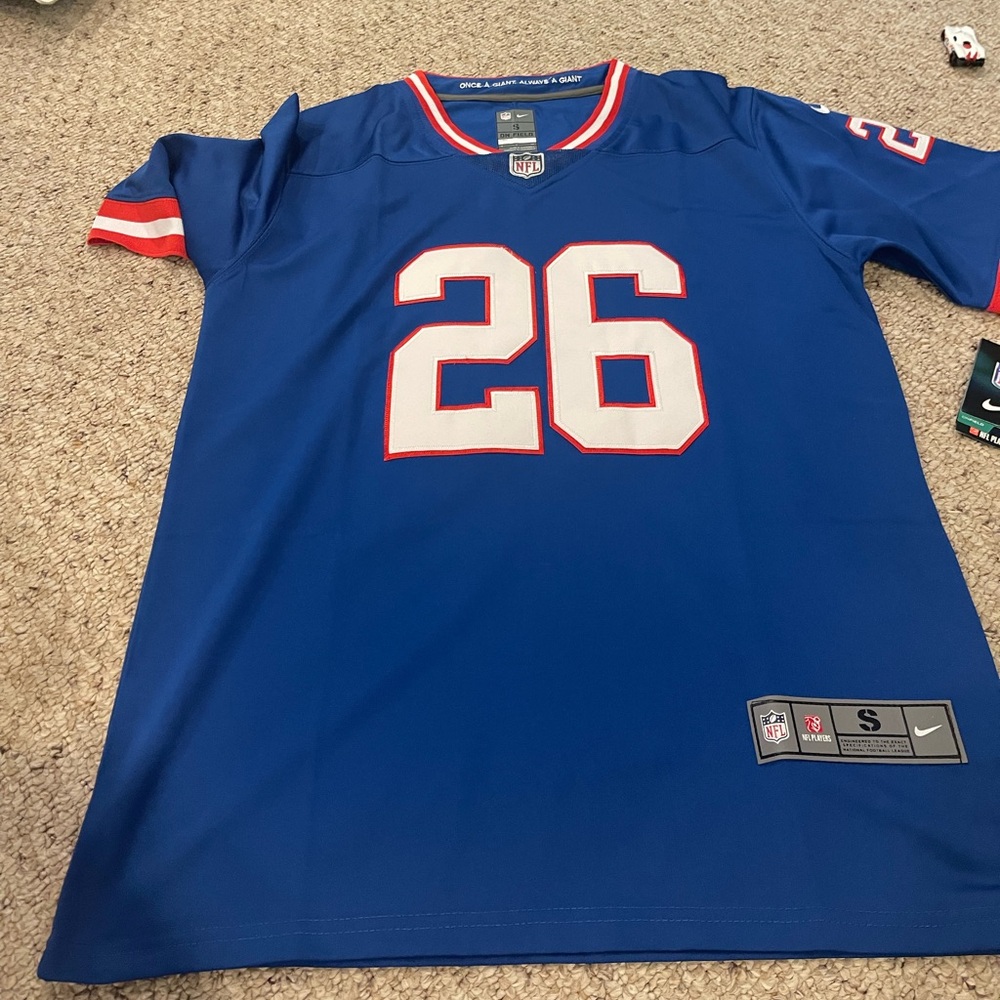 Barkley Giants NFL Jersey size adult small
